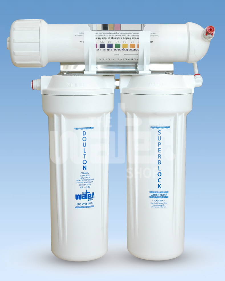 Doulton Twin Alkaliser Undersink The Water Shop Under Sink Alkaline