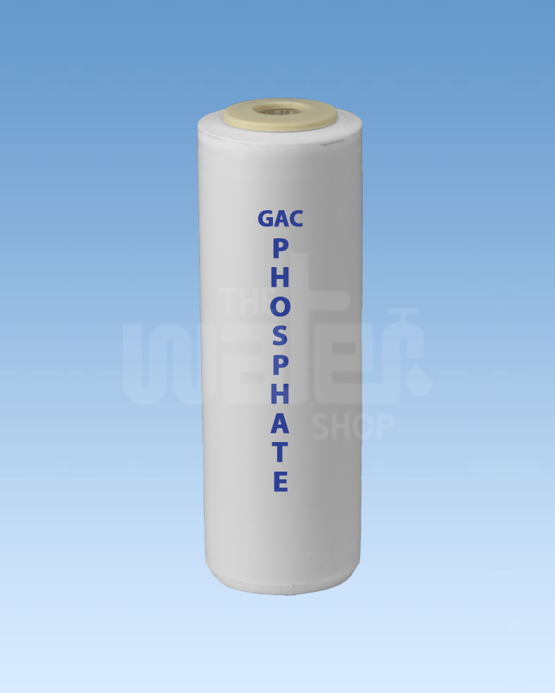 Omnipure K2328-JJ Aktivkohlefilter – 2x6 T28, 1/4 Zoll Quick-Connect, Für RO-Systeme, Kühlschränke & Untertischgeräte