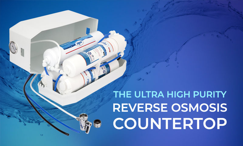 The Ultra High Purity Reverse Osmosis Countertop Water Filter System