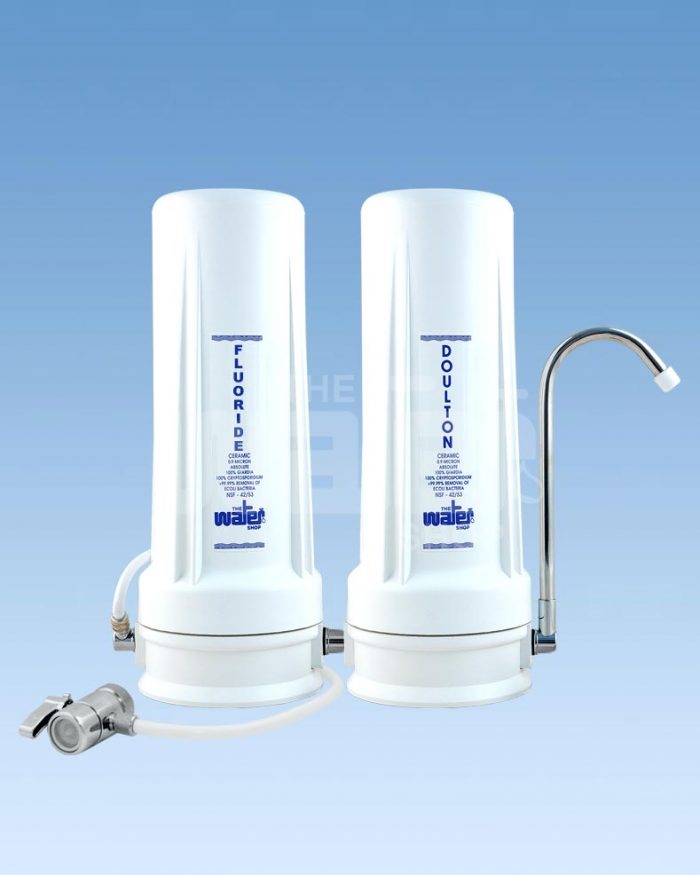 Fluoride Twin Countertop w/ Doulton Ultracarb®