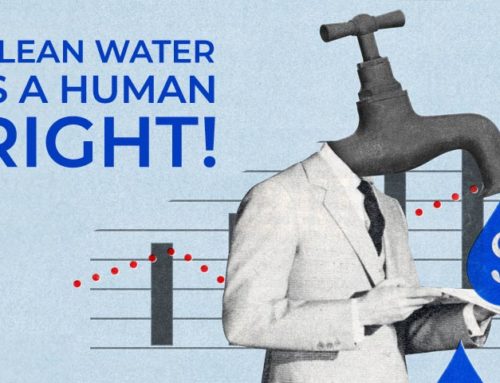 Clean water is a human right!