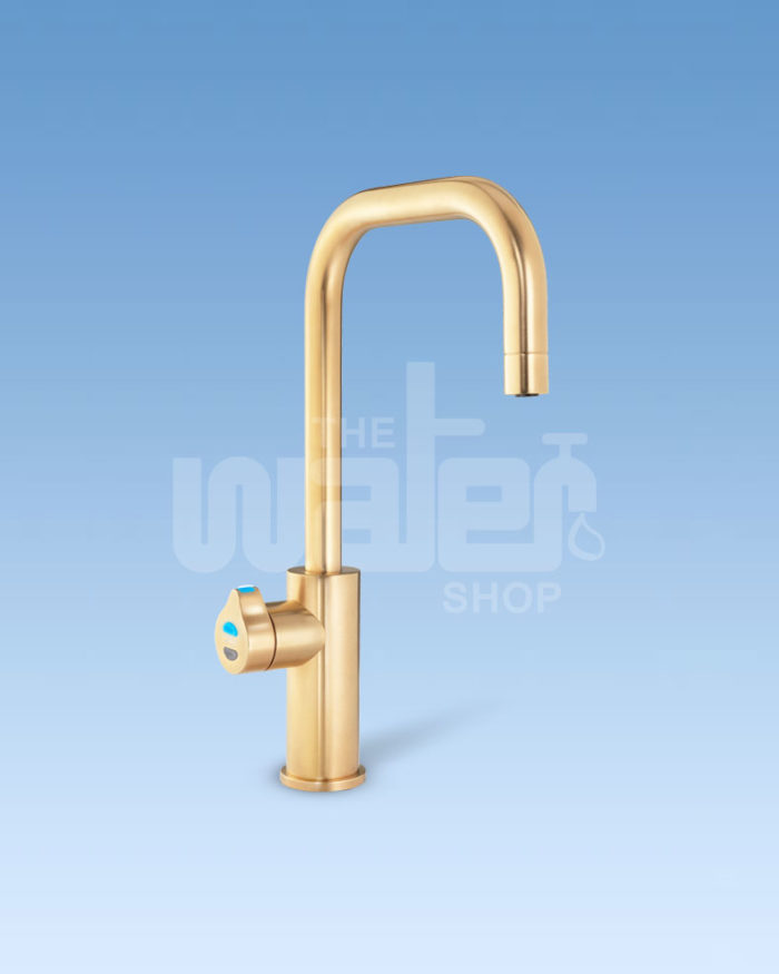 Zip HydroTap Cube Brushed Gold
